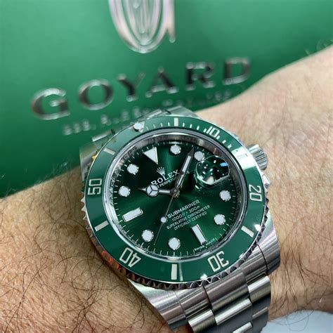 rolex submariner green 44mm|rolex submariner price.